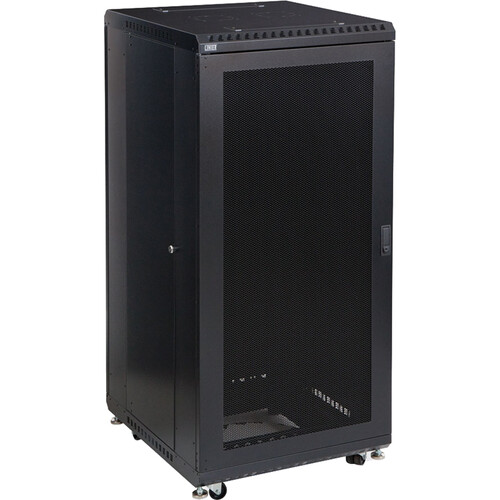 Kendall Howard 27U LINIER Server Cabinet with Vented Doors and Removable Side Panels (24