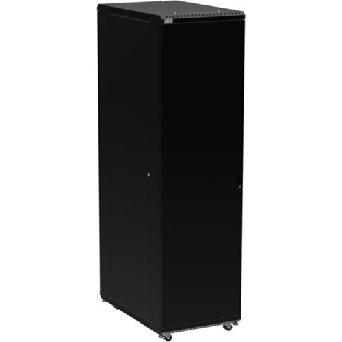 Kendall Howard 45U LINIER Server Cabinet with Solid Doors and Removable Side Panels (36