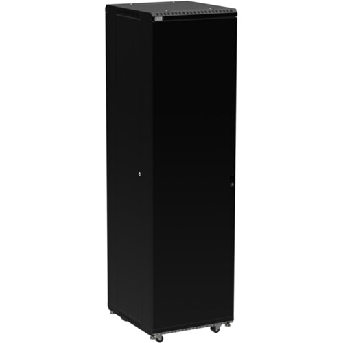 Kendall Howard 45U LINIER Server Cabinet with Solid Doors and Removable Side Panels (24