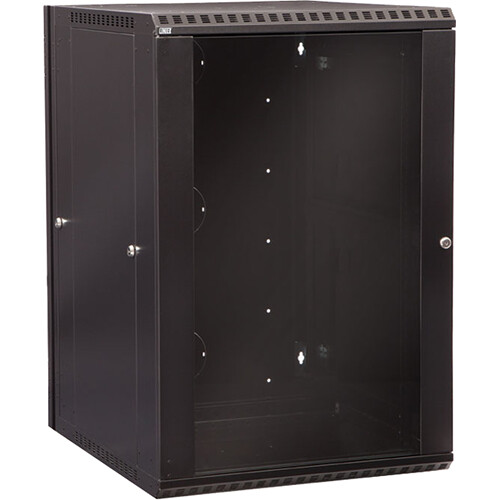 Kendall Howard 18 RU LINIER Swing-Out Wall Mount Cabinet with Glass Door