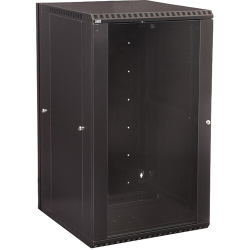 Kendall Howard 22 RU LINIER Swing-Out Wall Mount Cabinet with Glass Door