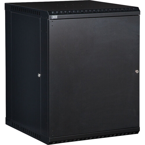 Kendall Howard 15 RU LINIER Fixed Wall Mount Cabinet with Solid Door