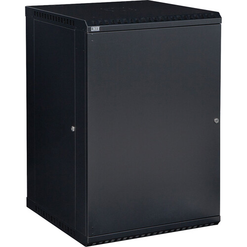 Kendall Howard 18 RU LINIER Fixed Wall Mount Cabinet with Solid Door