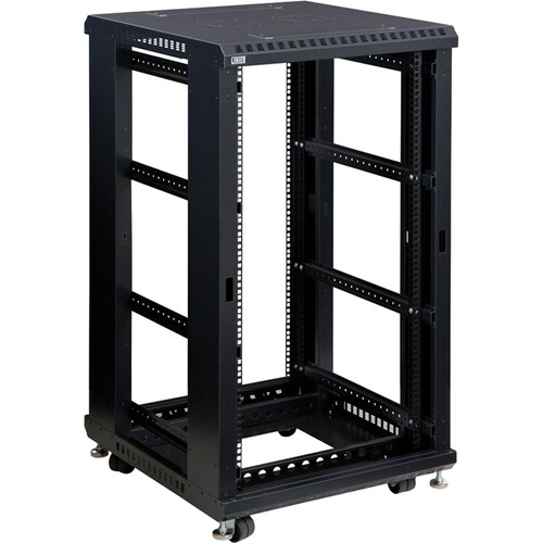 Kendall Howard 22 RU LINIER Server Cabinet No Doors/No Side Panels (24