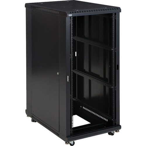 Kendall Howard 27U LINIER Server Cabinet with Side Panels (36