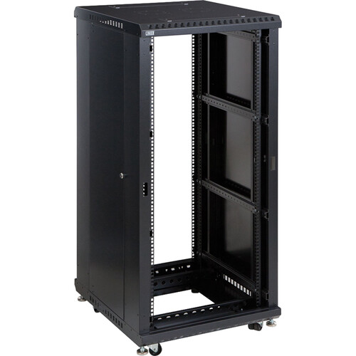 Kendall Howard 27U LINIER Server Cabinet with Side Panels (24