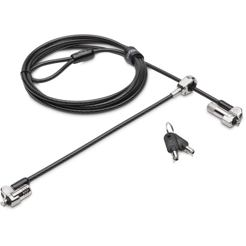 Kensington NanoSaver Keyed Dual Head Laptop Lock (Master Keyed)