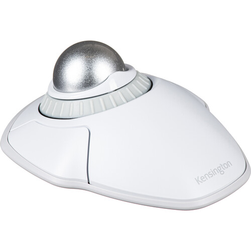 Kensington Orbit Wireless Trackball with Scroll Ring (White)