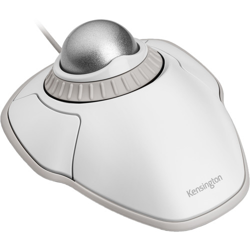 Kensington Orbit Trackball with Scroll Ring (White) K72500WW B&H