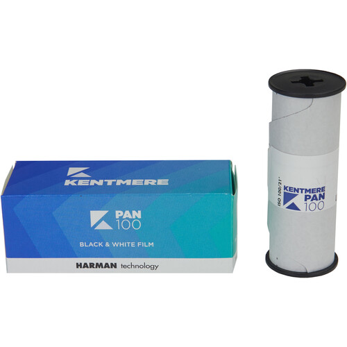 Kentmere PAN 100 Black & White Negative Film (120 Roll Film)