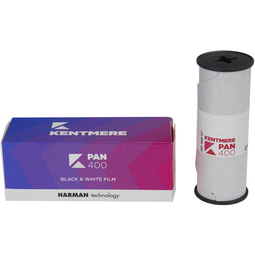Kentmere PAN 400 Black & White Negative Film (120 Roll Film)
