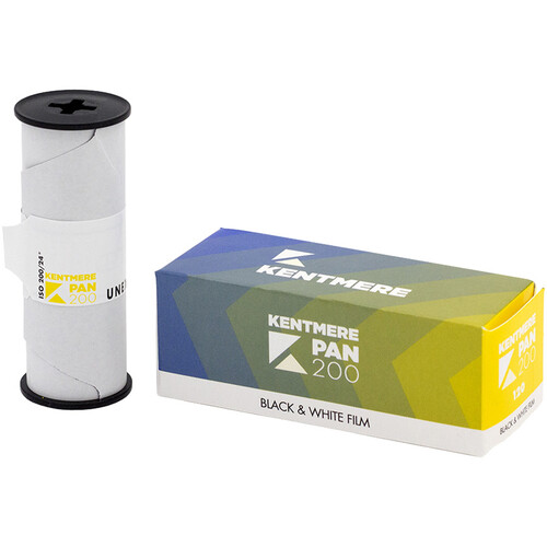 Kentmere PAN 200 Black & White Negative Film (120 Roll Film)