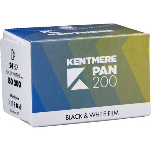 Kentmere PAN 200 Black & White Negative Film (35mm Roll Film 24 Exposures)