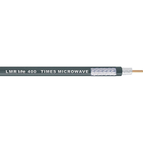 Kenwood LMR400 Low-Loss Coaxial Transmission Line with RF Type-N Connectors (50')