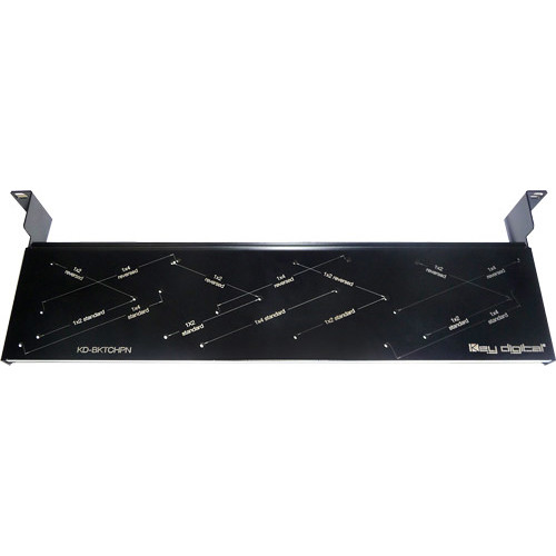 Key Digital Rackmount Bracket for Up to 4 KD-Series Switchers & Distribution Amps