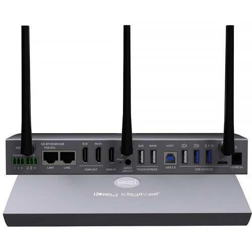 Key Digital 4K Wireless Presentation & Conferencing Hub