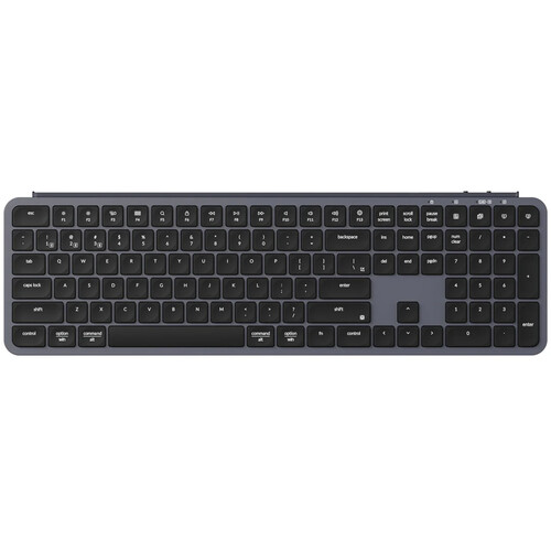 Keychron B6 Pro Ultra-Slim Wireless Keyboard (Space Gray)