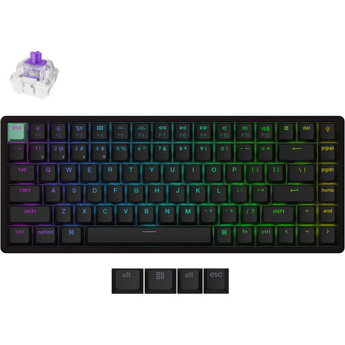 Keychron K2 HE Wireless Magnetic Switch Keyboard (Black)