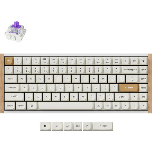 Keychron K2 HE Wireless Magnetic Switch Keyboard (Special Edition White)