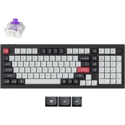 Keychron Q5 HE QMK Wireless Keyboard (Carbon Black)