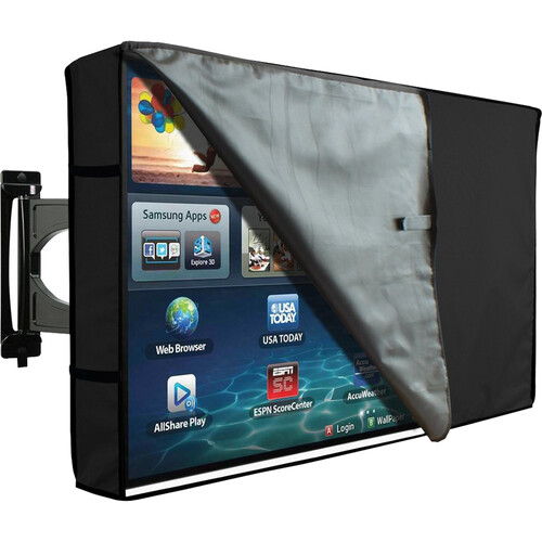 KHOMO GEAR Outdoor TV Cover with Clear Front for 46 to 48