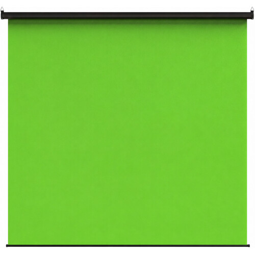 KHOMO GEAR Pull-Down Backdrop (Chroma-Key Green 84 x 84