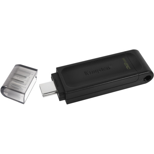 Unidad flash Kingston DataTraveler 70 USB 3.2 Gen 1 Type-C de 32 GB