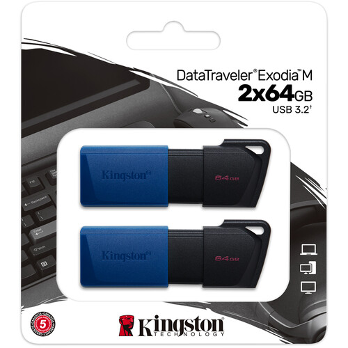 Kingston 64GB DataTraveler Exodia M USB