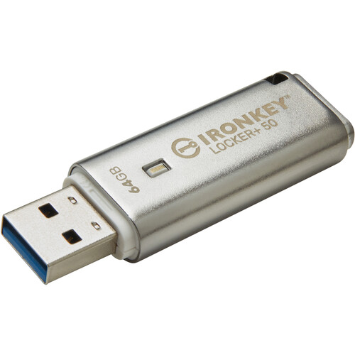 Kingston 64GB IronKey Locker+ 50 USB Typ