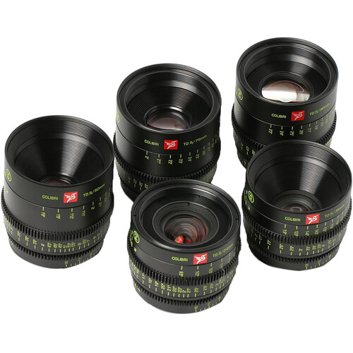 KIPON Colibri 24/35/50/75/90mm Lens Set (Nikon Z)