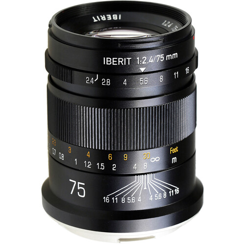 KIPON Iberit 75mm f/2.4 Lens for Leica L