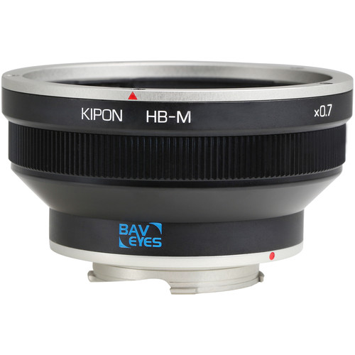 KIPON Baveyes 0.7x Lens Mount Adapter for Hasselblad V-Mount Lens to Leica M-Mount Camera