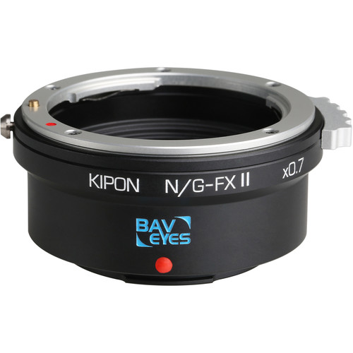 KIPON Baveyes 0.7x Mark 2 Lens Mount Adapter for Nikon F-Mount G-Type Lens to FUJIFILM X-Mount Camera