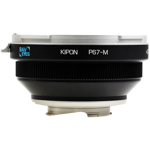 KIPON Baveyes 0.7x Lens Mount Adapter for Pentax 6x7-Mount Lens to Leica M-Mount Camera