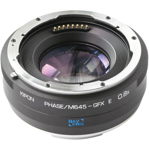 KIPON Baveyes 0.8x Lens Mount Adapter (Phase One/Mamiya 645 to FUJIFILM G V2)