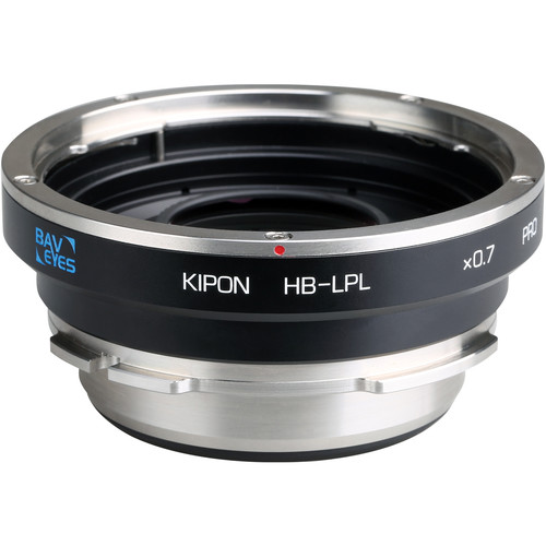 KIPON Optical Adapter/Speedbooster for Hasselblad V Lens to LPL Mount (0.7x)