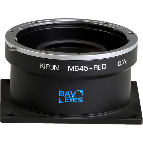 KIPON Baveyes 0.7x Mamiya 645 to RED DSMC Lens Mount Adapter