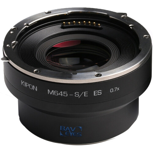 KIPON Mamiya645-S/E ES 0.7x Adapter for Sony E-Mount