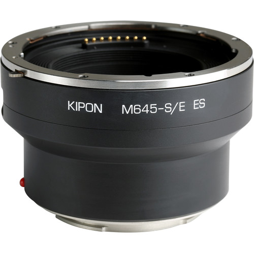 KIPON Electronic Lens Mount Adapter for Phase One/Schneider Kreuznach Mamiya 645-Mount Lens to Sony E-Mount Camera