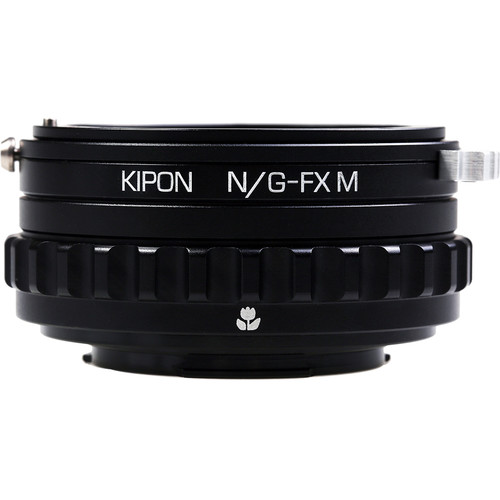 KIPON Macro Lens Mount Adapter with Helicoid for Nikon F-Mount G-Type Lens to FUJIFILM X-Mount Camera