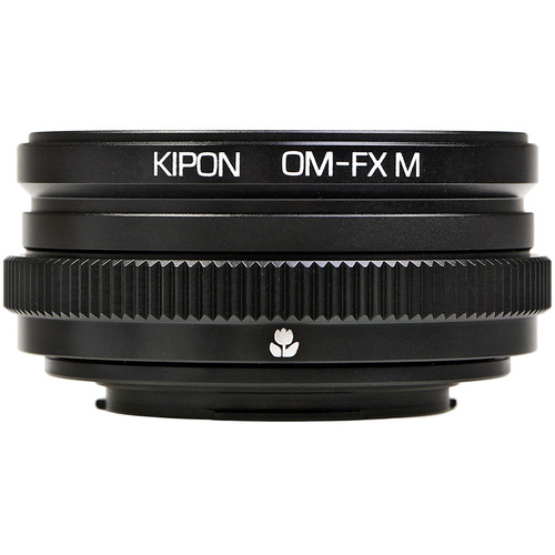 KIPON Macro Adapter with Helicoid for Olympus OM Lens to FUJIFILM X Camera