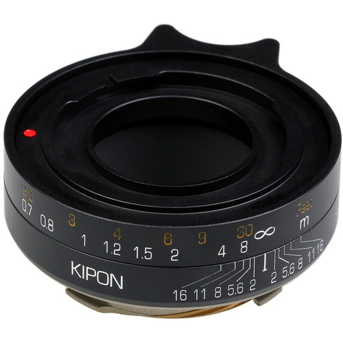 KIPON Lens Mount Adapter for Voigtlander Prominent-Mount Lens to Leica M-Mount Camera (Black)