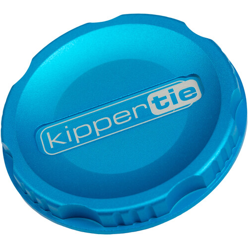 KipperTie Branded EF Port Cap (Cyan)