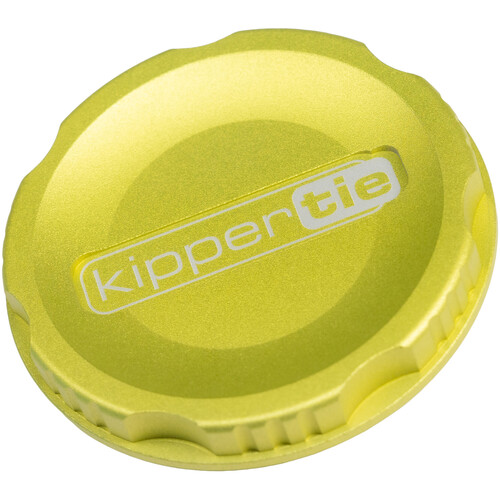 KipperTie Branded EF Port Cap (Yellow)