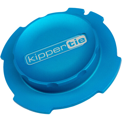 KipperTie Branded PL Port Cap (Cyan)