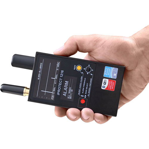 KJB Security Products DD1216 iProtect 3-Band RF Detector