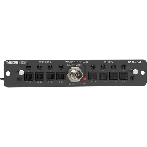 Klark Teknik DN32-ADAT ADAT Expansion for Midas/Behringer Consoles