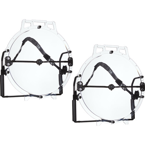 Klover Dual MiK 26 Parabolic Microphone Dish Assembly Bundle (Pair)