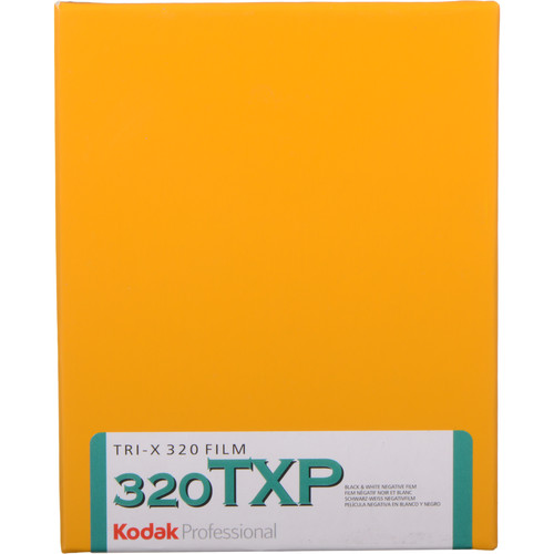 Kodak Professional Tri-X 320 Black and White Negative Film (4 x 5
