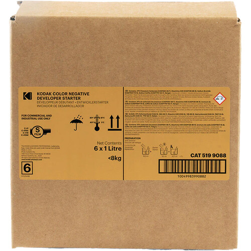 Kodak Color Negative Developer Starter (1L 6-Pack)